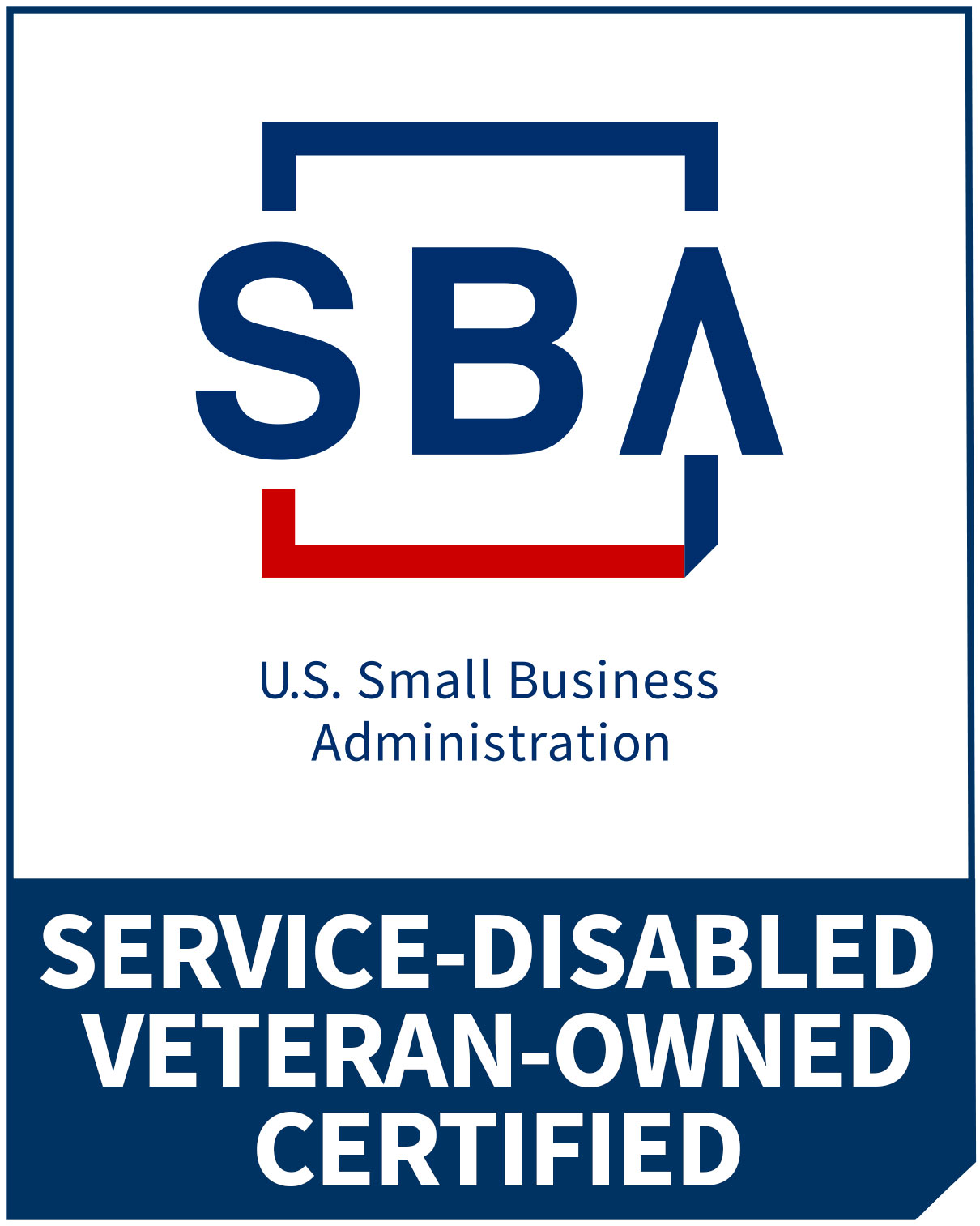 SBA SDVOSB Certified Badge