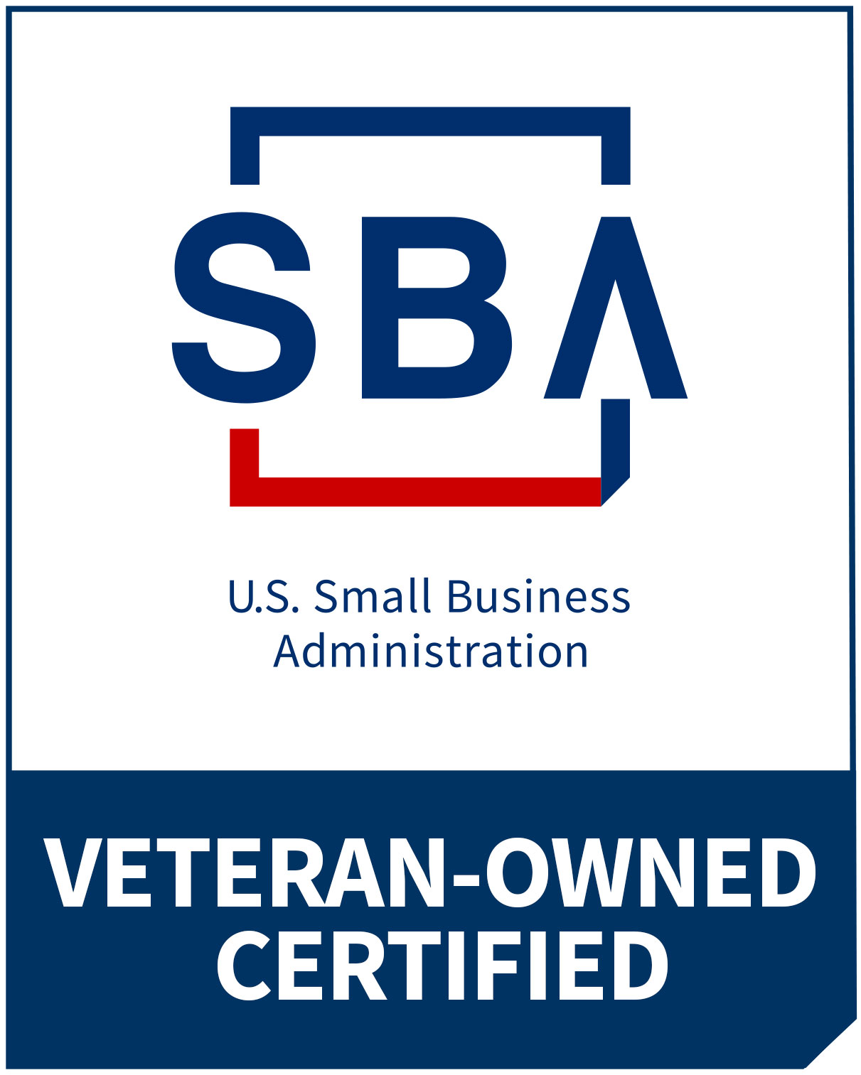 SBA VOSB Certified Badge
